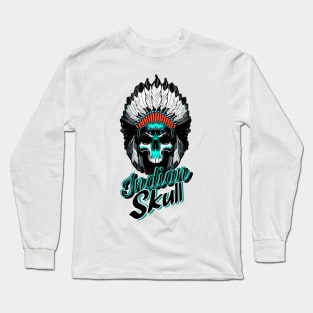 IndianSkull Long Sleeve T-Shirt